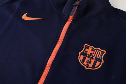 Barcelona Trainingsanzug Jacke und Hose 25/26 Dunkelblau