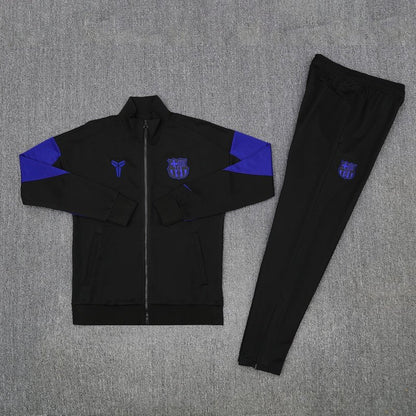 Barcelona Trainingsanzug Jacke und Hose 25/26 Herren Schwarz
