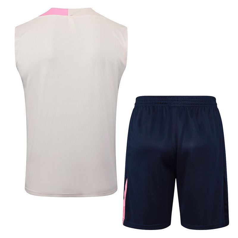 Barcelona Trainingsset 25/26 Ärmelloses Trikot und Shorts