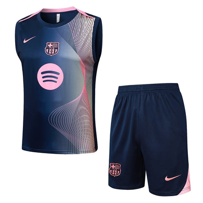 Barcelona Trainingsset 25/26 Tanktop und Shorts