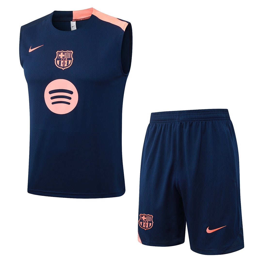 Barcelona Trainingsset 25/26 Tanktop und Shorts