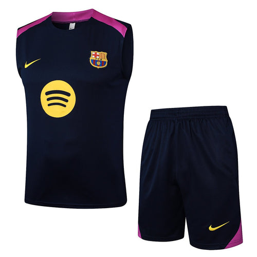 Barcelona Trainingsset 25/26 Tanktop und Shorts