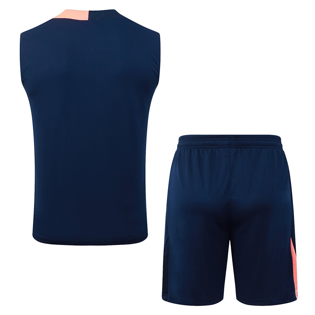 Barcelona Trainingsset 25/26 Tanktop und Shorts