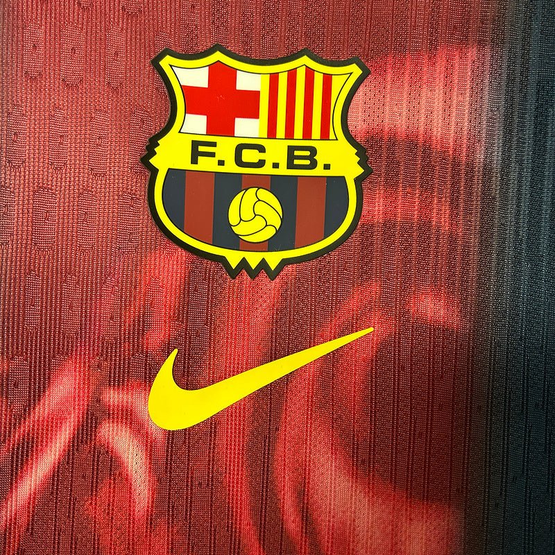 Barcelona Travis Scott Heimtrikot 25/26 Herren Fan-Version