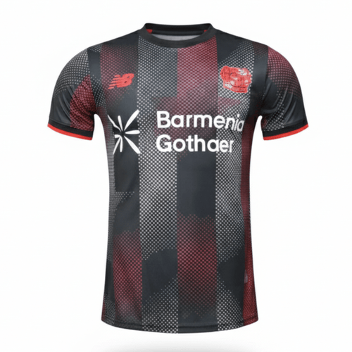 Bayer Leverkusen Heimtrikot 25/26 Herren Spieler-Version Schwarz
