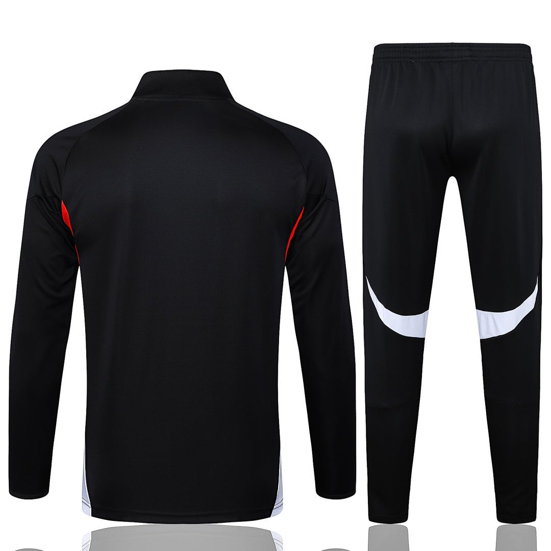 Bayern München Trainingsanzug 25/26 Jacke und Hose Schwarz