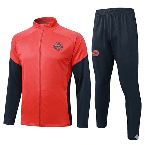 Bayern München Trainingsanzug 25/26 Jacke Orange und Hose