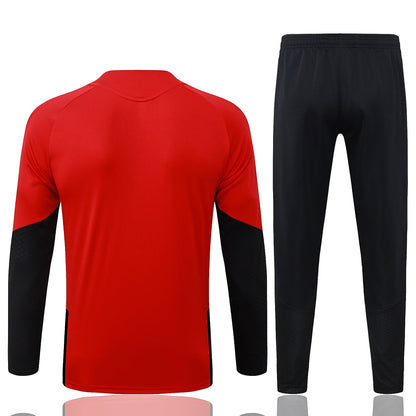 Arsenal Trainingsanzug 26/27 Jacke Rot & Hose Schwarz