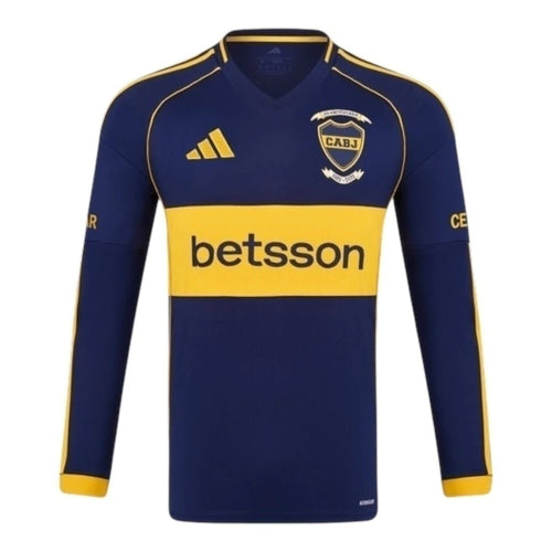 Boca Juniors Langarm Heimtrikot 25/26 Herren Spieler-Version