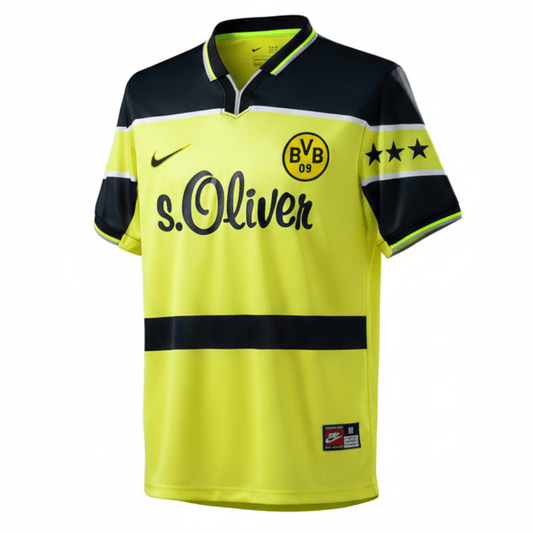 Borussia Dortmund Heimtrikot 1997/98 Herren Fantrikot (Retro)