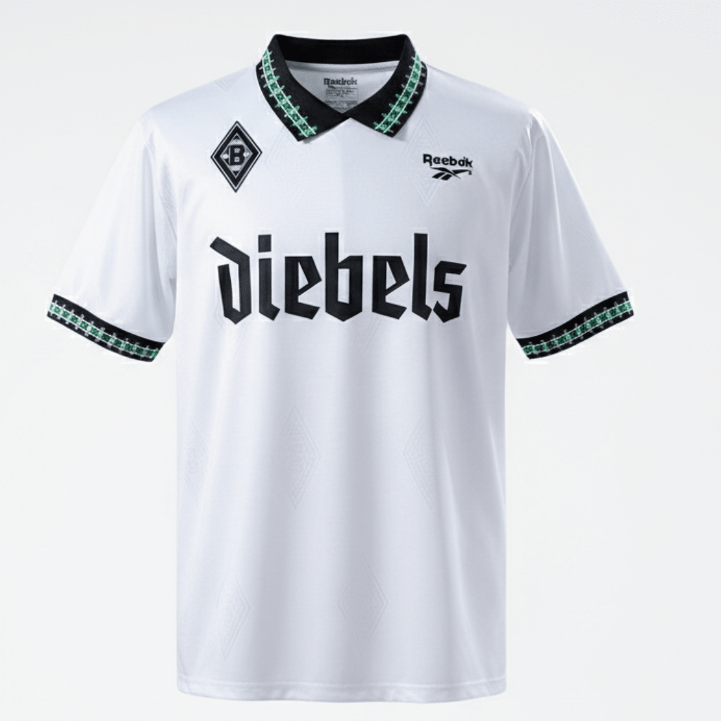 Borussia Monchengladbach Heimtrikot 1995/96 Herren Fan-Version (Retro)