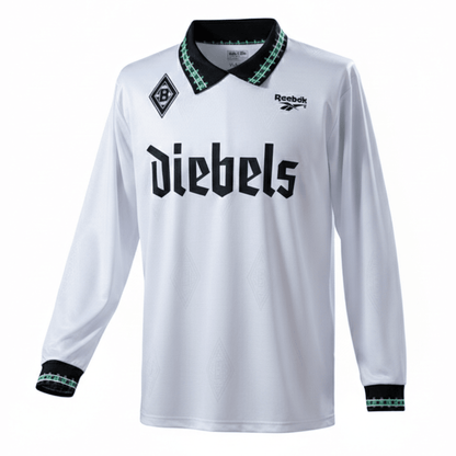 Borussia Monchengladbach Heimtrikot Langarm 95/96 Herren Fan-Version (Retro)