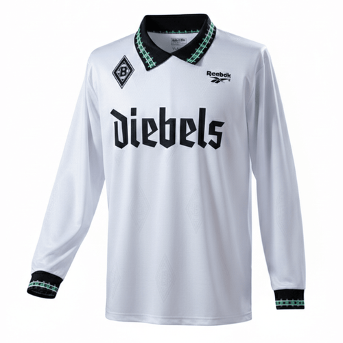 Borussia Monchengladbach Heimtrikot Langarm 95/96 Herren Fan-Version (Retro)