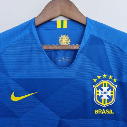 Brasilien Auswärtstrikot 18/19 Herren Fan-Version Blau (Retro)