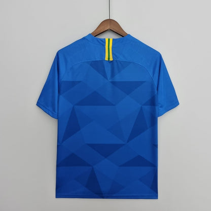 Brasilien Auswärtstrikot 18/19 Herren Fan-Version Blau (Retro)