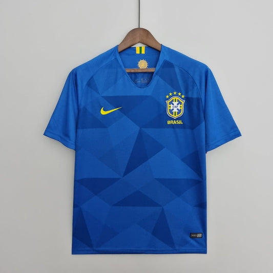 Brasilien Auswärtstrikot 18/19 Herren Fan-Version Blau (Retro)