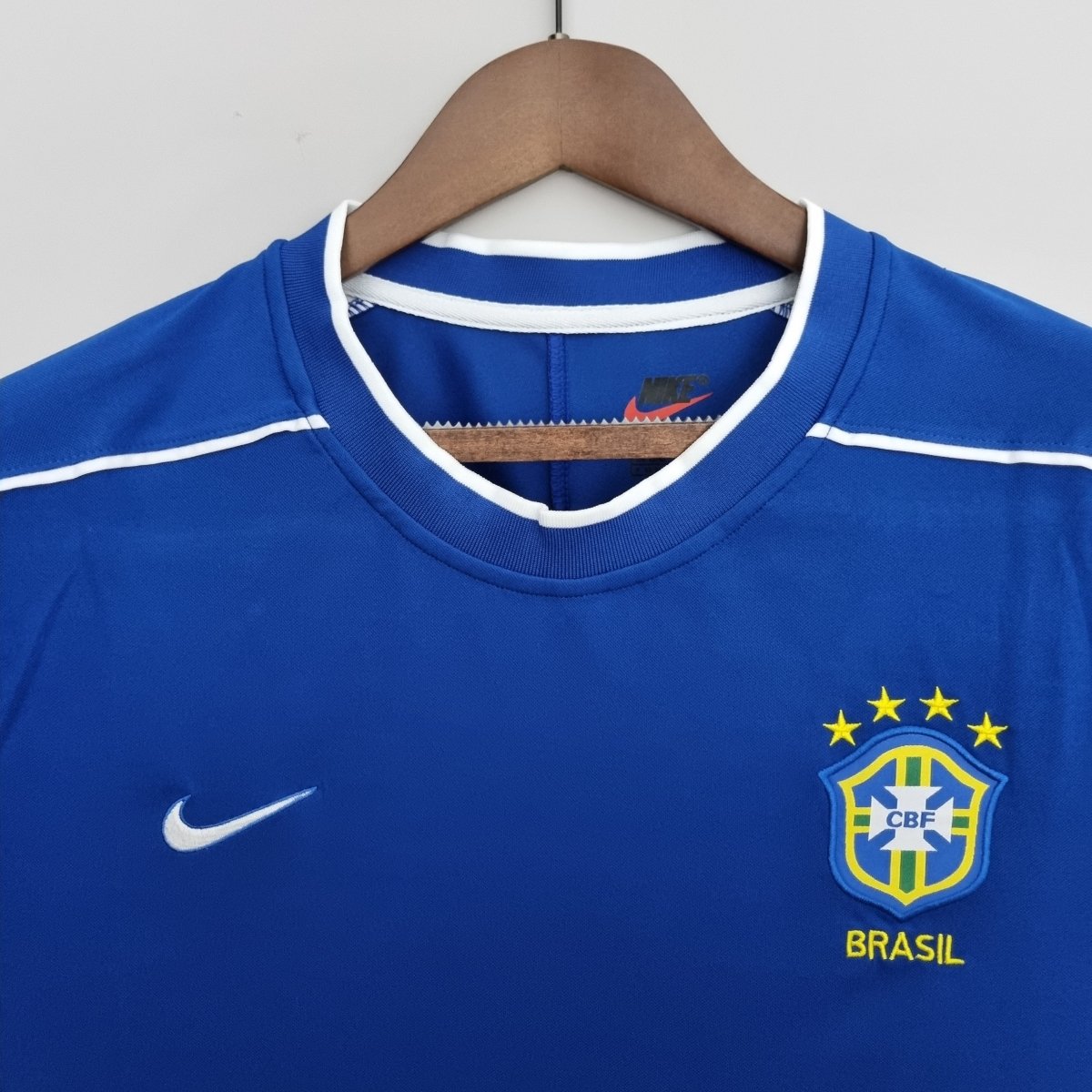 Brasilien Auswärtstrikot 98/99 Herren Fan-Version Blau (Retro)