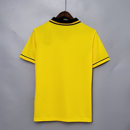 Brasilien Heimtrikot 1994 Herren Fan-Version Gelb (Retro)