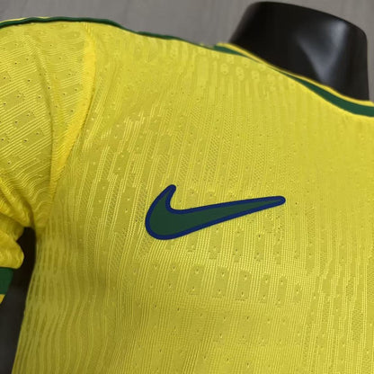 Brasilien Heimtrikot 1998 Herren Spieler-Version (Retro)