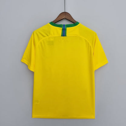 Brasilien Heimtrikot 2018 Herren Fan-Version Gelb (Retro)