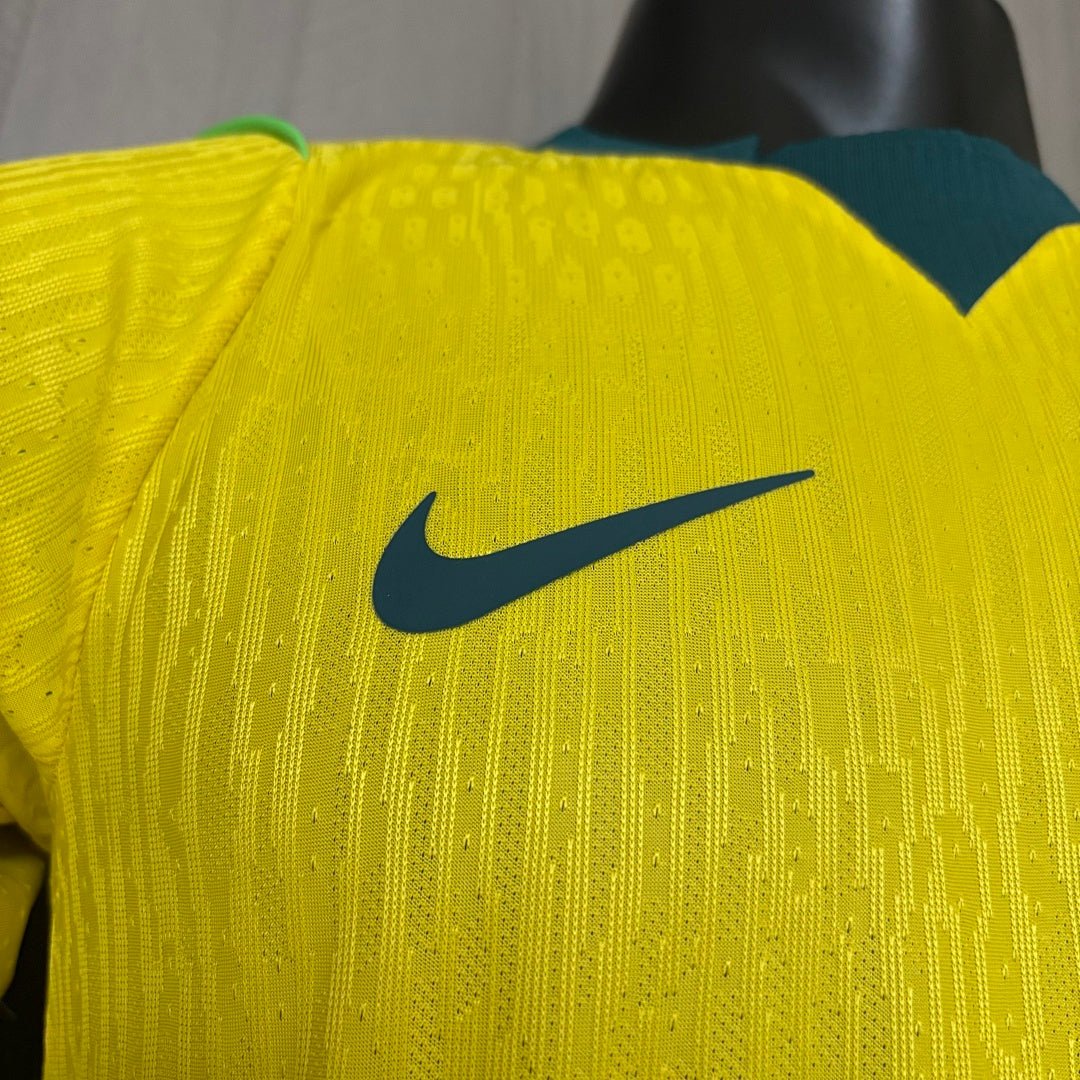Brasilien Heimtrikot 26/27 Herren Spieler-Version Gelb