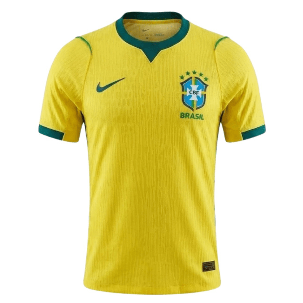 Brasilien Heimtrikot 26/27 Herren Spieler-Version Gelb