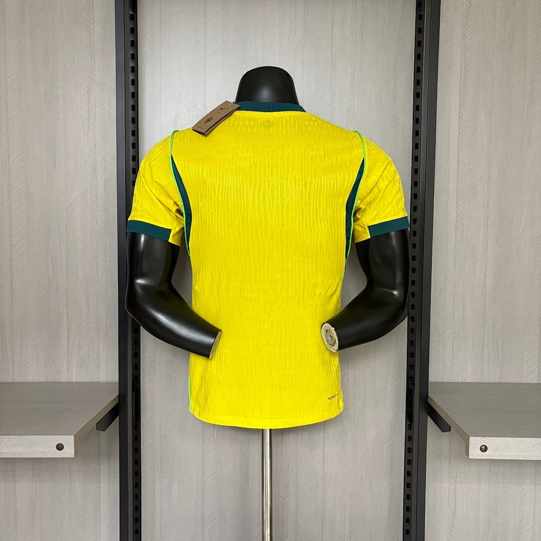 Brasilien Heimtrikot 26/27 Herren Spieler-Version Gelb