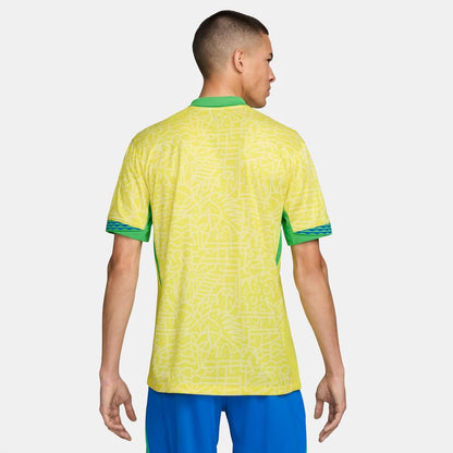 Brasilien Heimtrikot 24/25 Herren Fan-Version Gelb