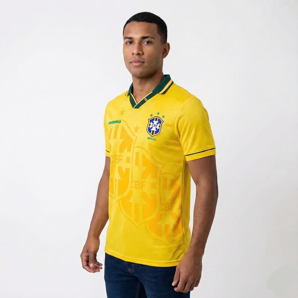 Brasilien Heimtrikot 94/95 Herren Fan-Version (Retro)