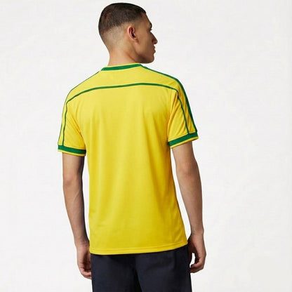 Brasilien Heimtrikot 98/99 Herren Fan-Version Gelb (Retro)