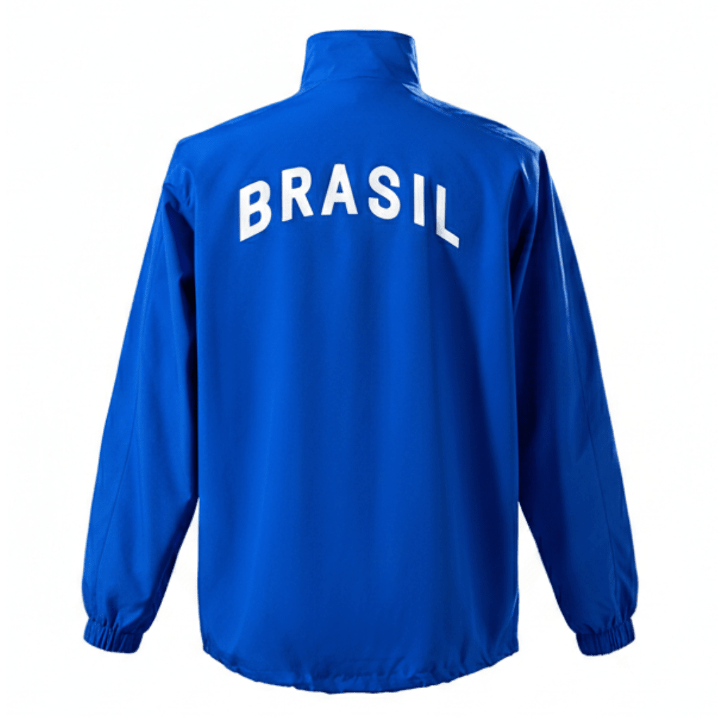 Brasilien Jacke 1998 Herren Blau (Retro)