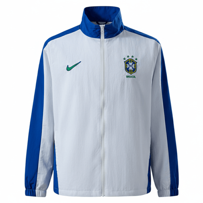 Brasilien Jacke 1998 Herren Weiß (Retro)