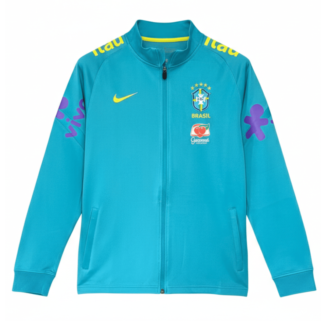 Brasilien Jacke 2022 Herren Hellblau