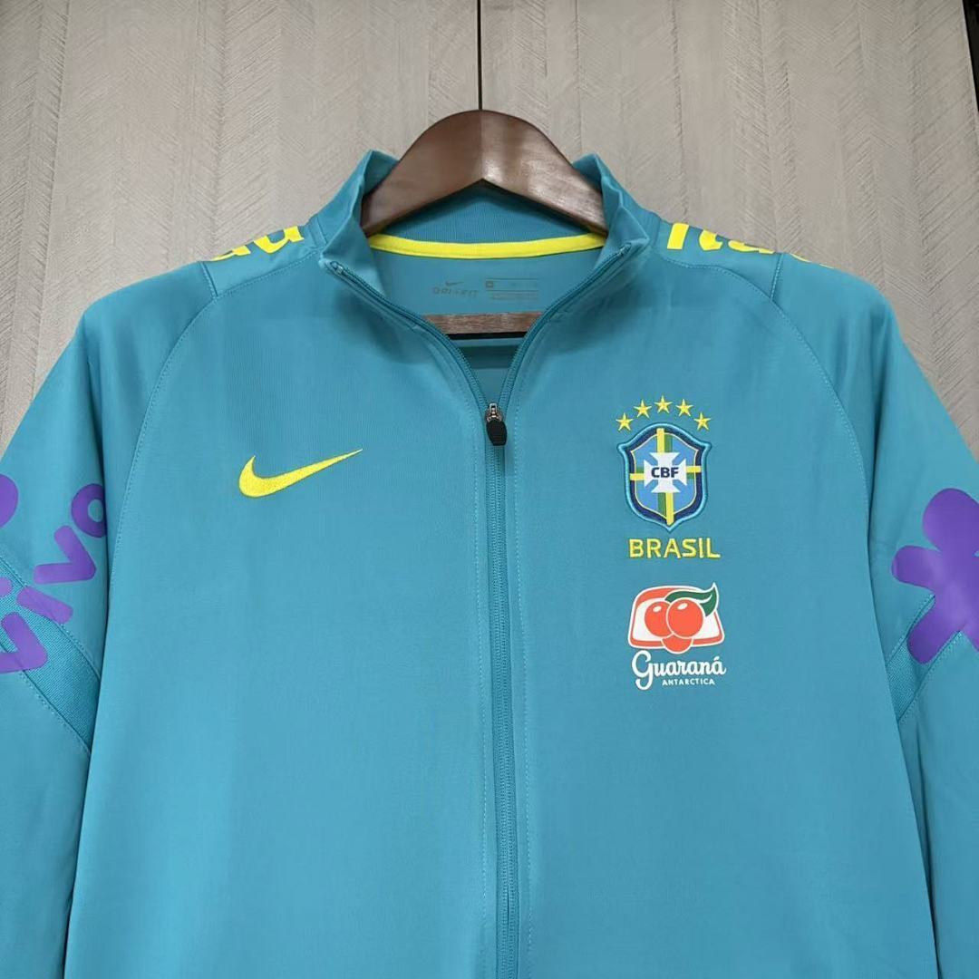 Brasilien Jacke 2022 Herren Hellblau
