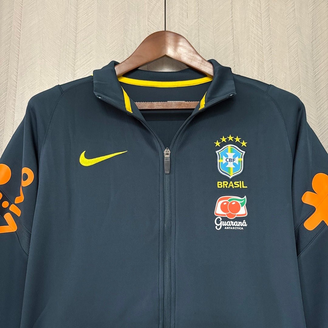Brasilien Jacke 2022 Herren Marineblau