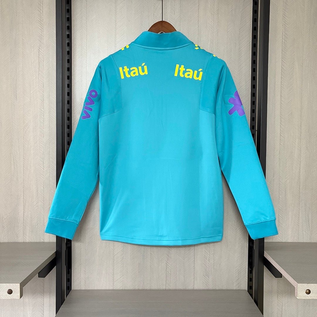 Brasilien Jacke 2022 Herren Hellblau