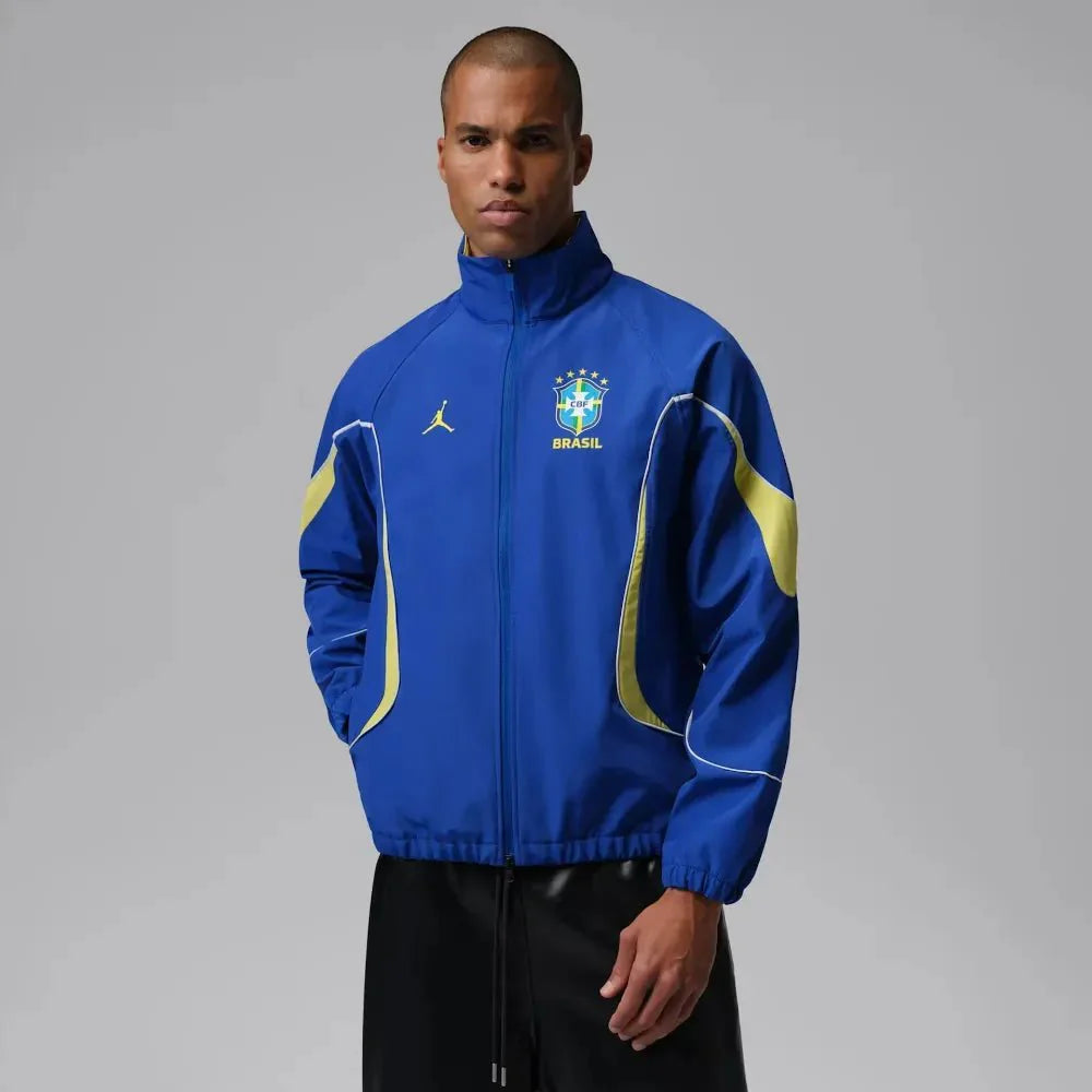 Brasilien Jacke x Jordan 26/27 Herren Blau