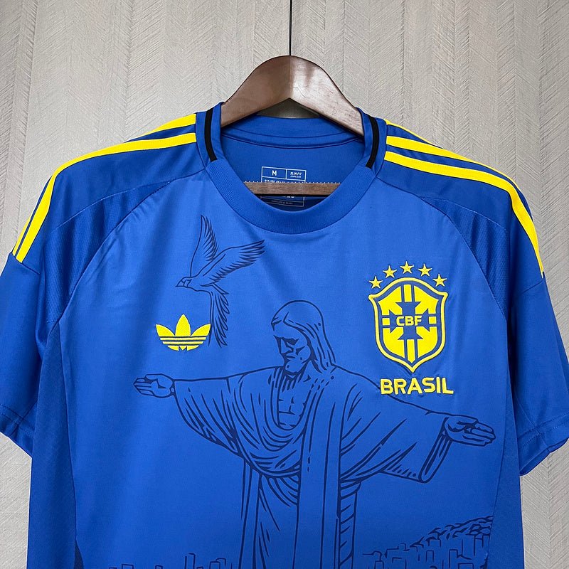 Brasilien Limitierte Auflage Cristo Redentor 25/26 Herren Fantrikot