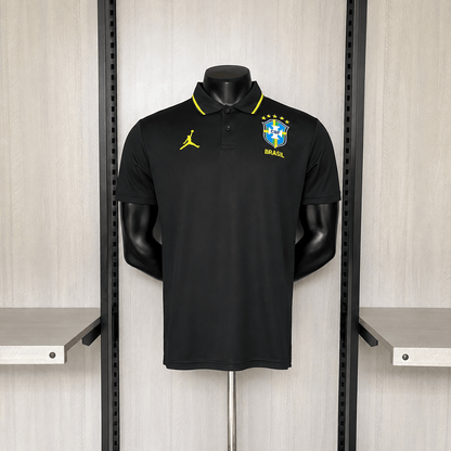 Brasilien Polo x Jordan 26/27 Herren Fan-Version Schwarz
