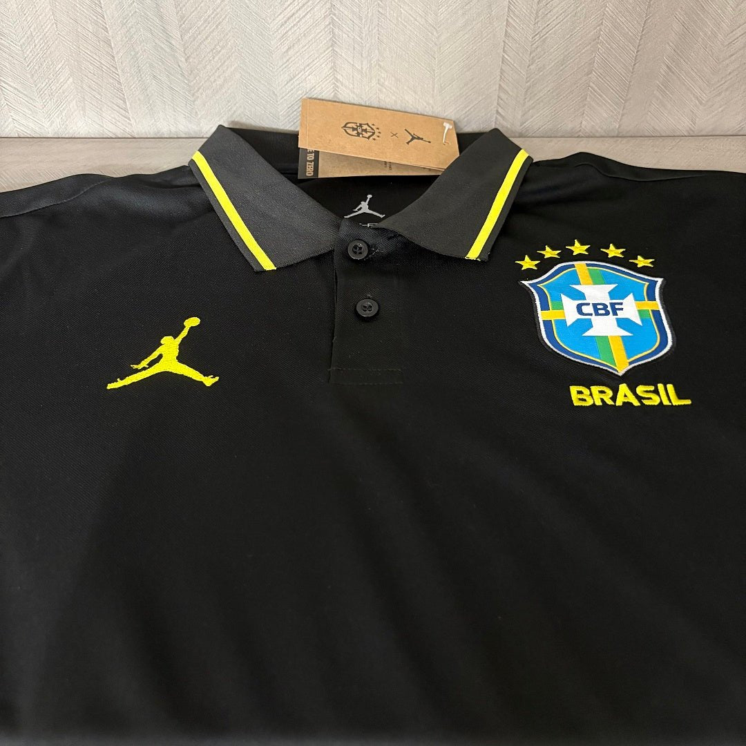 Brasilien Polo x Jordan 26/27 Herren Fan-Version Schwarz