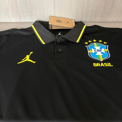 Brasilien Polo x Jordan 26/27 Herren Fan-Version Schwarz