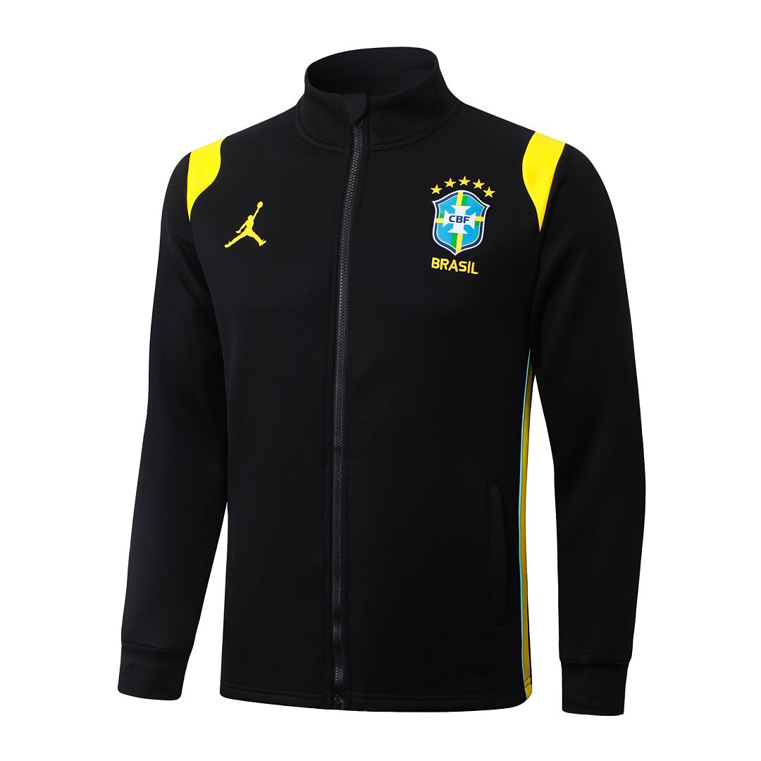 Brasilien Trainingsanzug 26/27 Jacke und Hose Schwarz