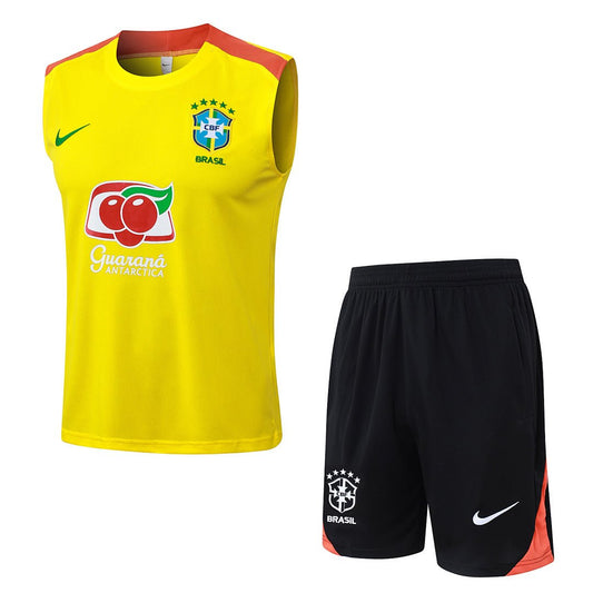 Brasilien Trainingsset 25/26 Tanktop und Shorts