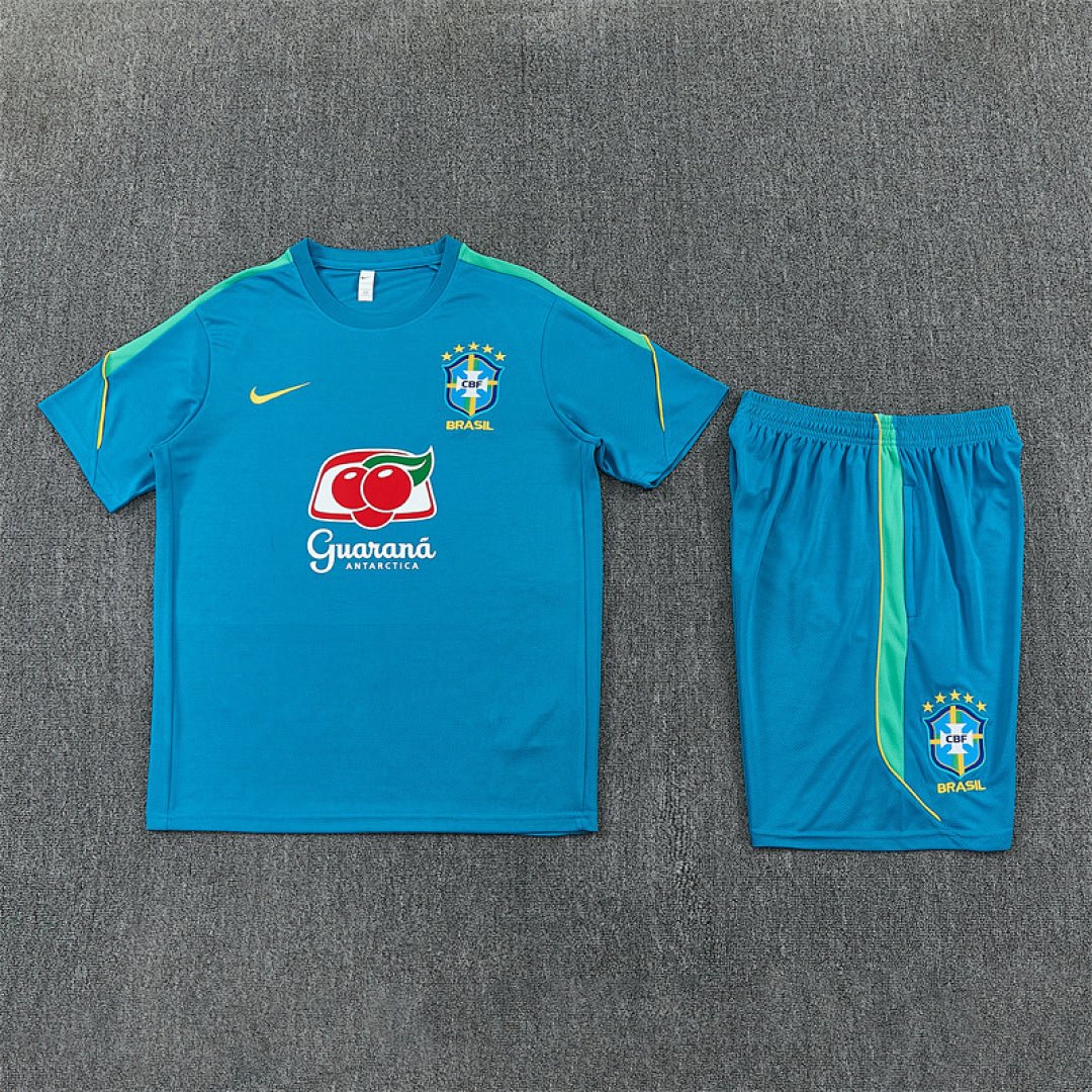 Brasilien Trainingsset 26/27 Trikot und Shorts Grün
