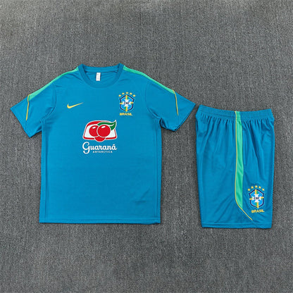 Brasilien Trainingsset 26/27 Trikot und Shorts Grün