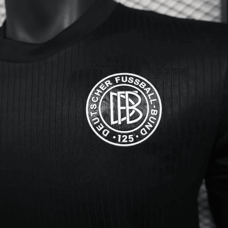 Deutschland 125 Jahre 25/26 Herren Spieler-Version Schwarz