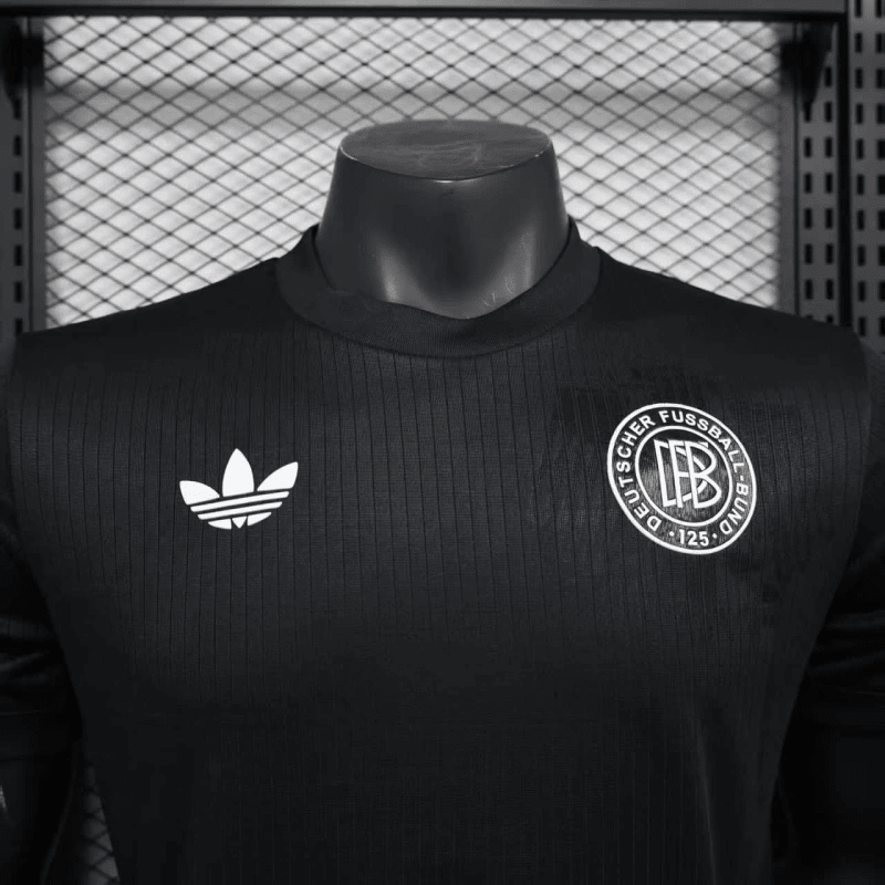 Deutschland 125 Jahre 25/26 Herren Spieler-Version Schwarz