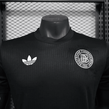 Deutschland 125 Jahre 25/26 Herren Spieler-Version Schwarz
