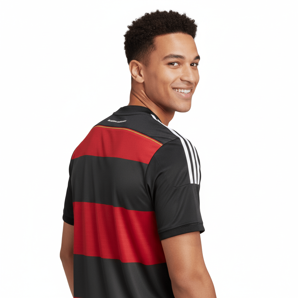 Deutschland Auswärtstrikot 2014 Herren Fantrikot (Retro)