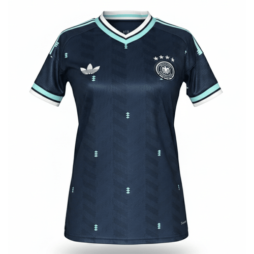 Deutschland Auswärtstrikot 26/27 Damen Fantrikot Blau